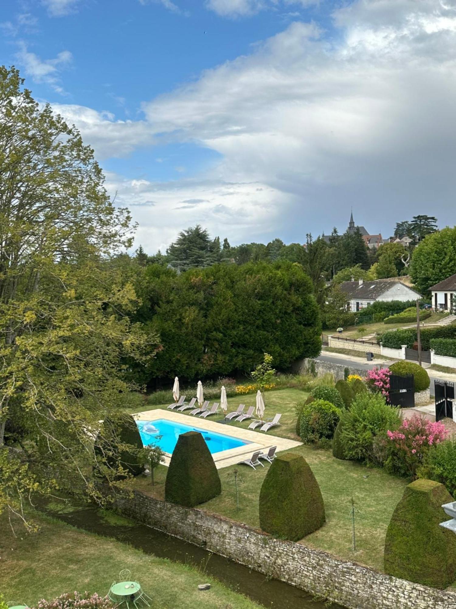 Bed and Breakfast Le Moulin De Francueil Exterior foto